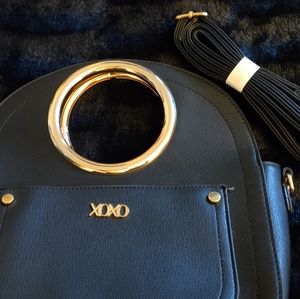 XOXO Black handbag w/shoulder strap